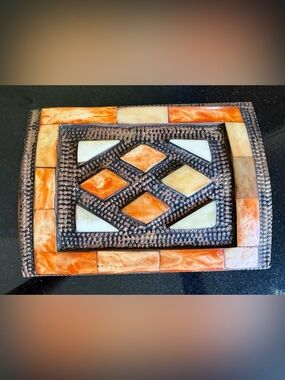Vintage jewelry box handmade
